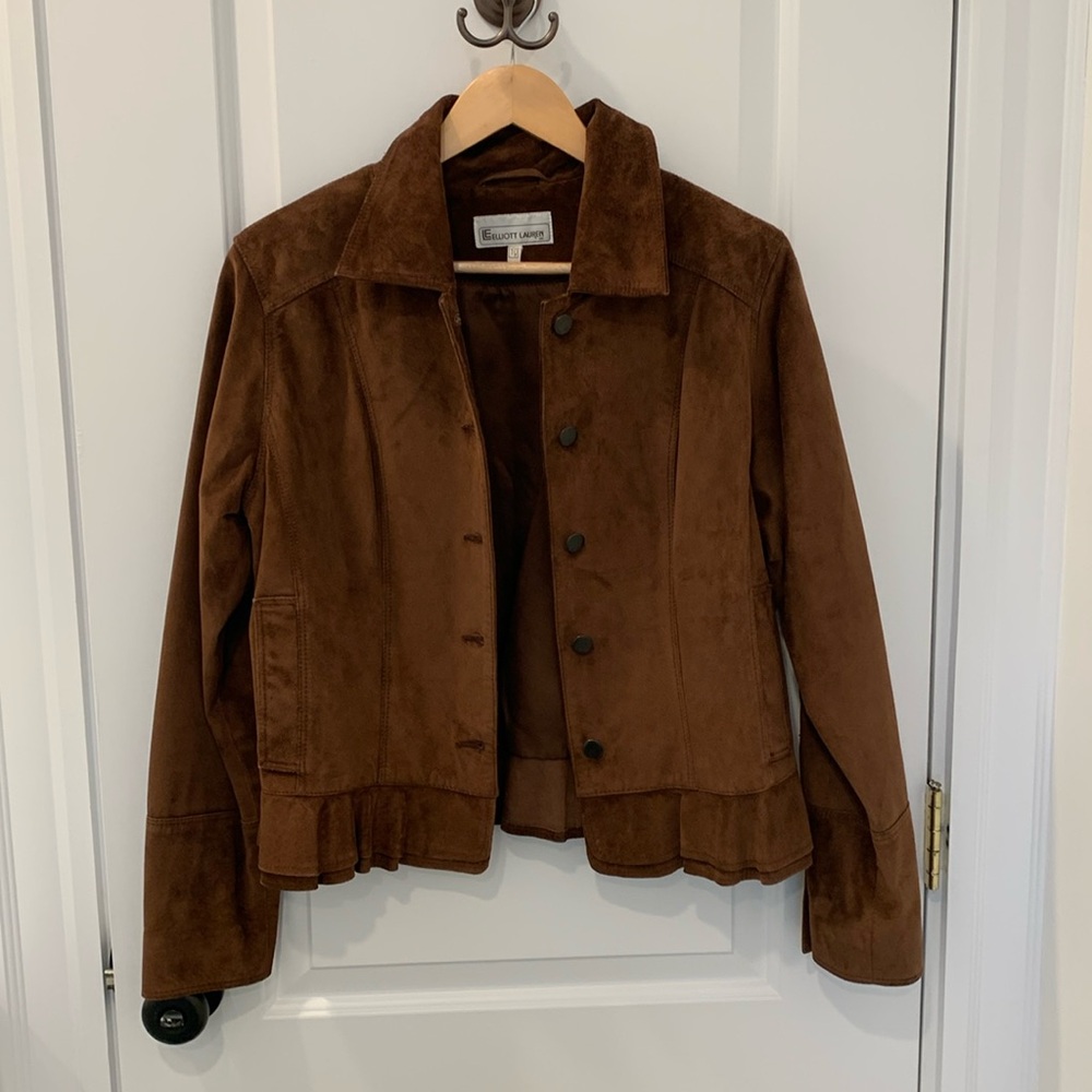 Elliott Lauren suede coat